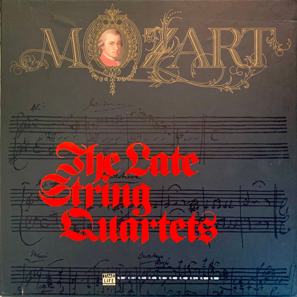 Wolfgang Amadeus Mozart - The Late String Quartets *BOX* | Near Mint (NM) Very Good Plus (VG+)-