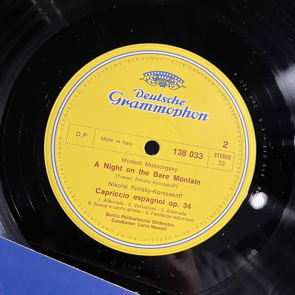Ottorino Respighi - Pini Di Roma / Eine Nacht Auf Dem Kahlen Berge... (VINYL) | Near Mint (NM or M-)-