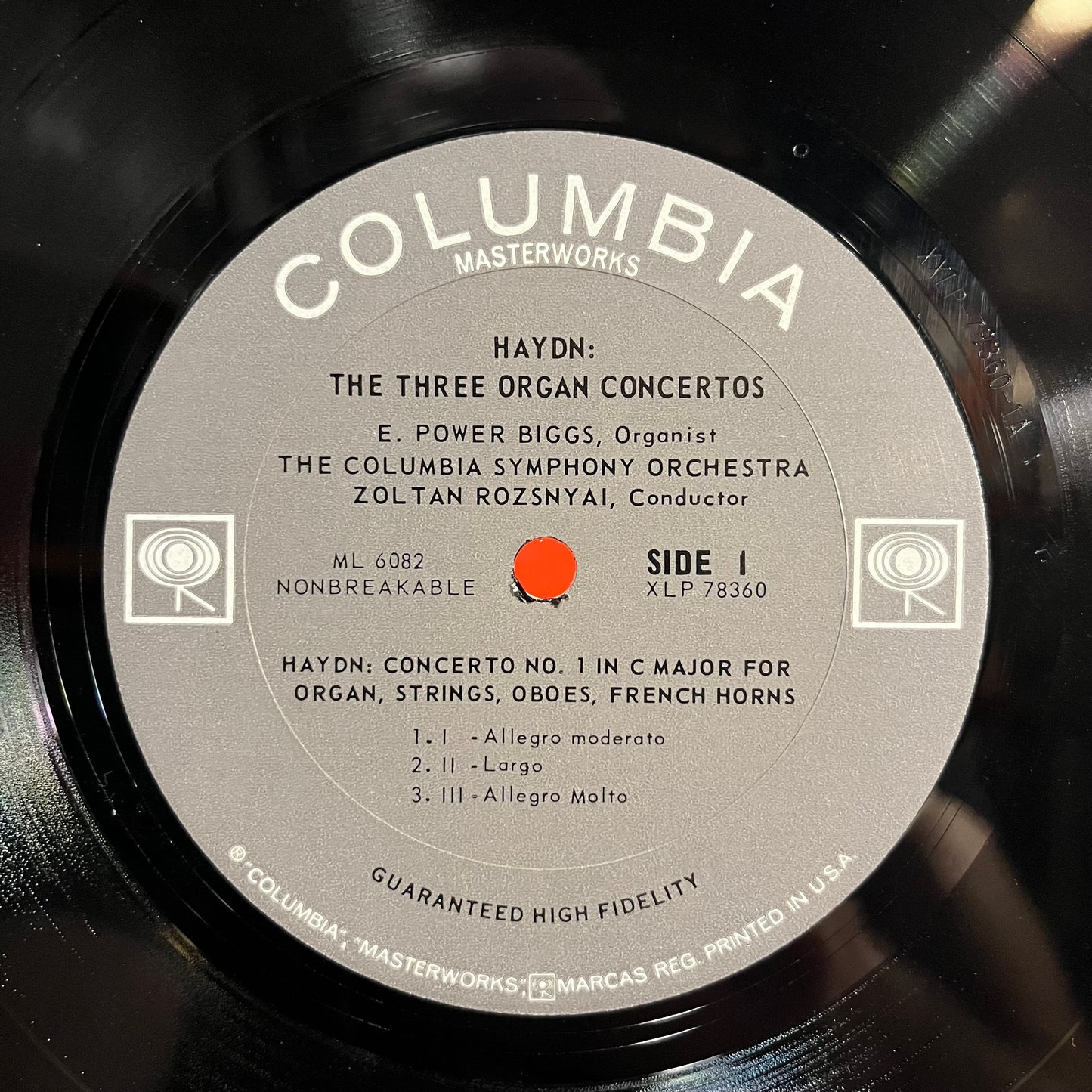 Joseph Haydn - The Three Organ Concertos *SHRINK* | Near Mint (NM) Near Mint (NM)-