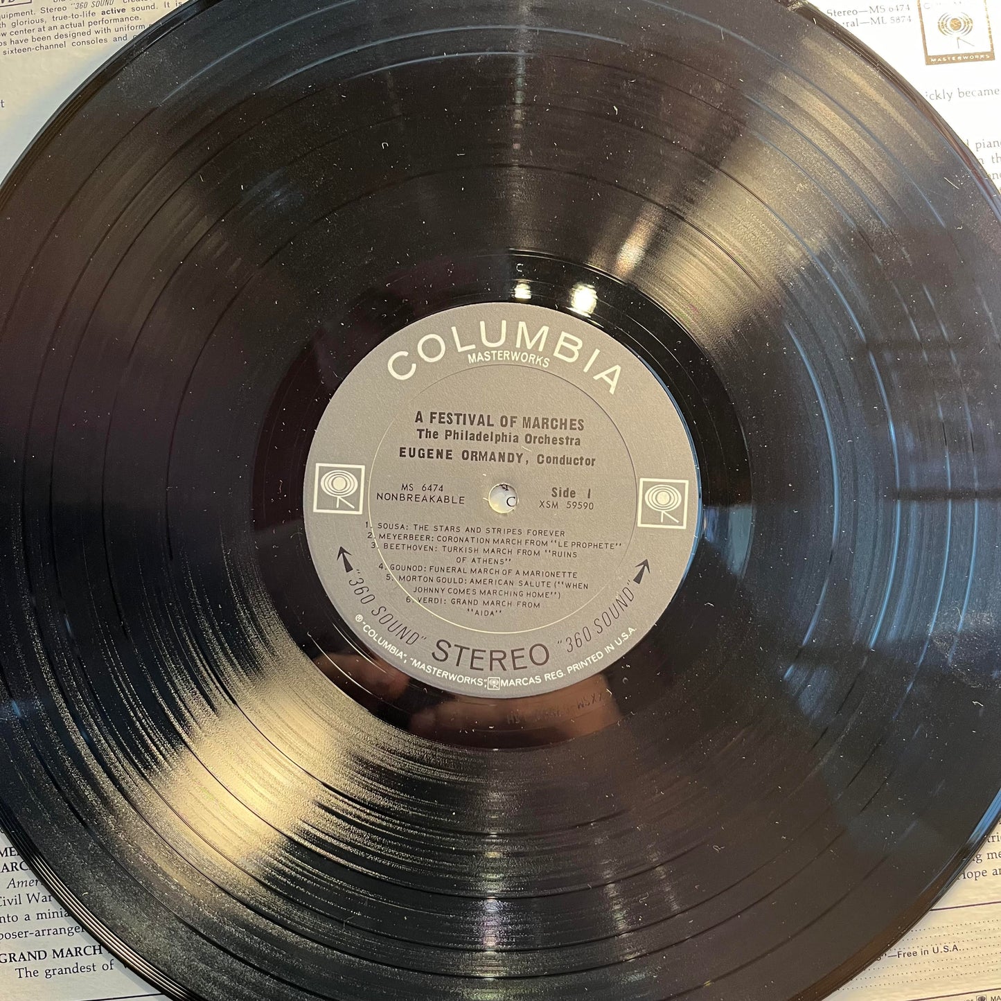 The Philadelphia Orchestra - A Festival Of Marches *STEREO* | Near Mint (NM) Excellent (EX)-