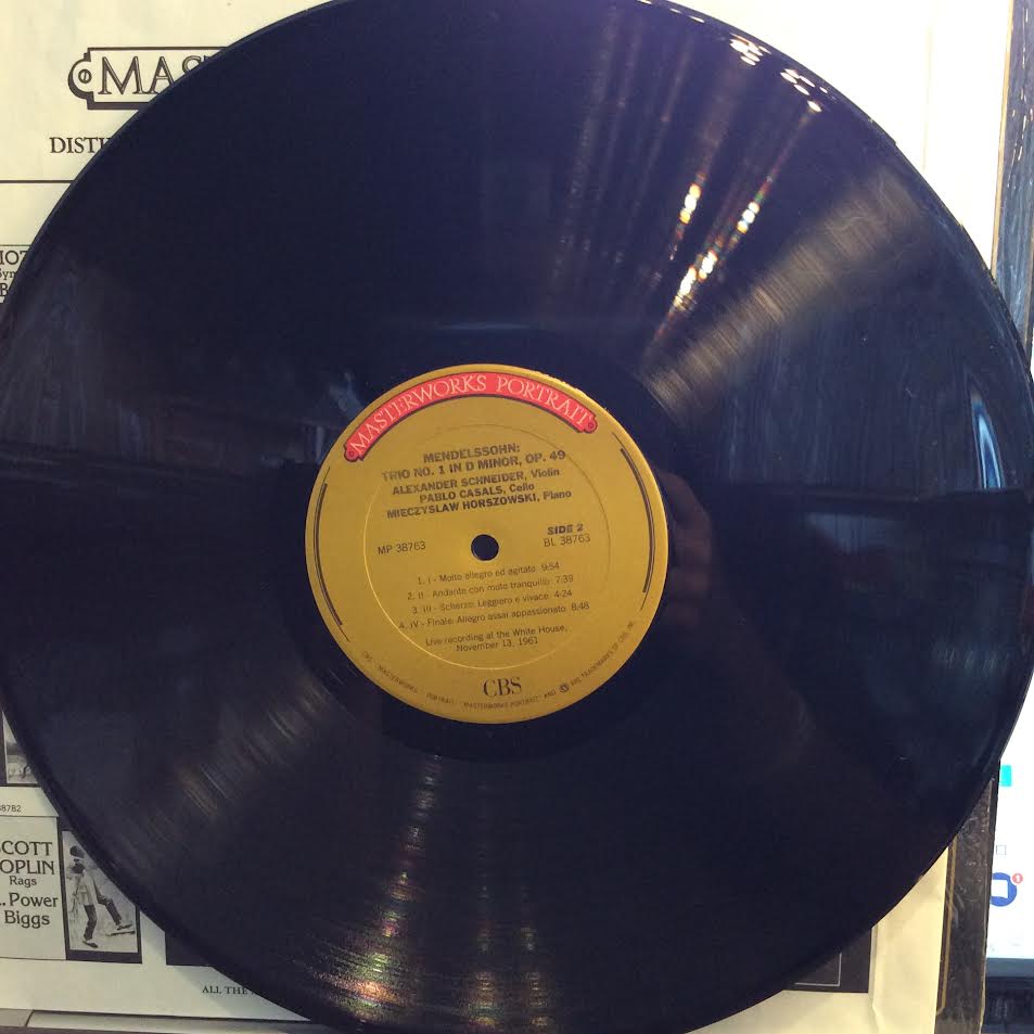 Felix Mendelssohn-Bartholdy - Mendelssohn Octet In E-flat Major, Op. 20 / Trio No. 1 In D Minor (VINYL) | Near Mint (NM) Near Mint (NM)-