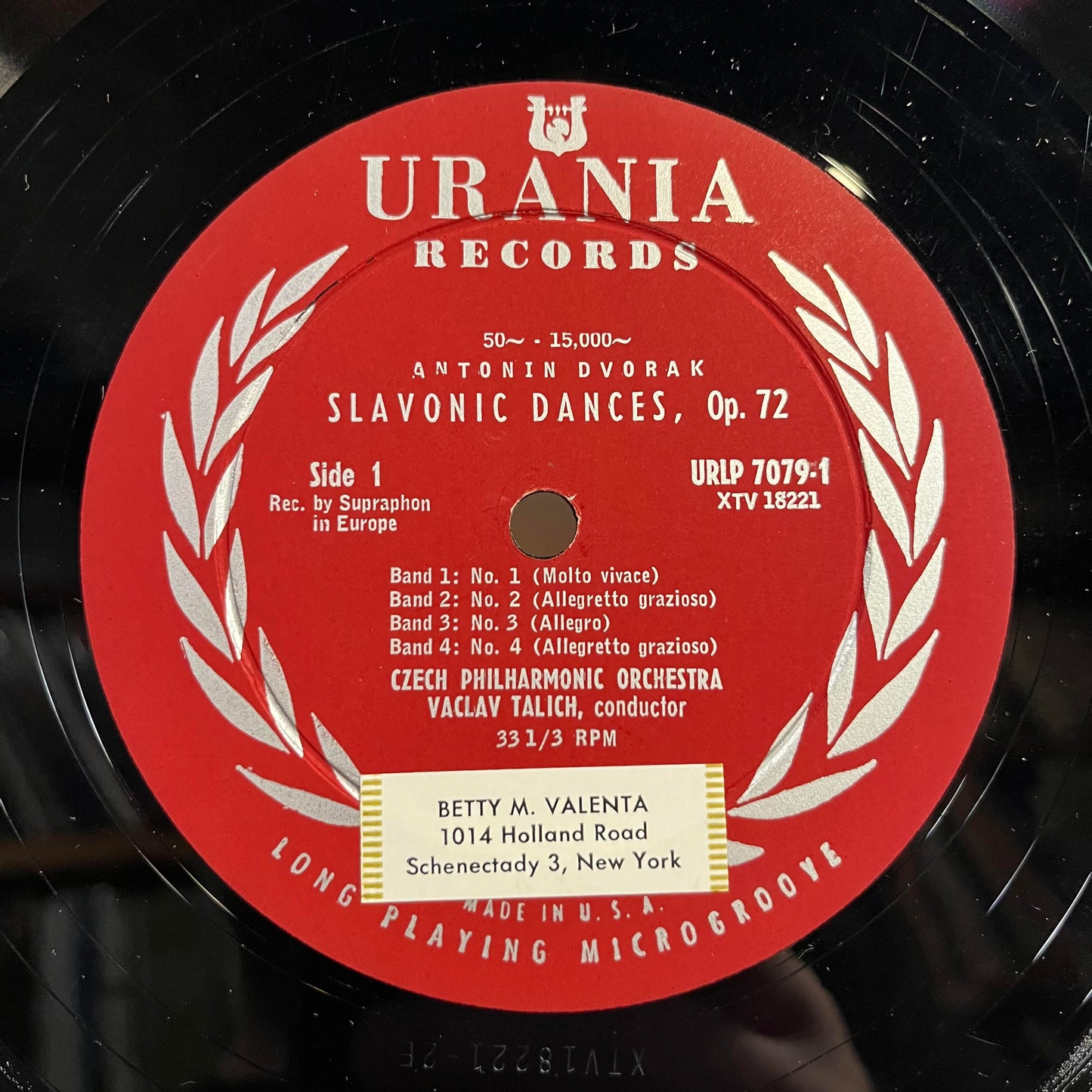 Antonín Dvořák - Slavonic Dances Opus 72 (Complete) | Very Good (VG) Excellent (EX)-