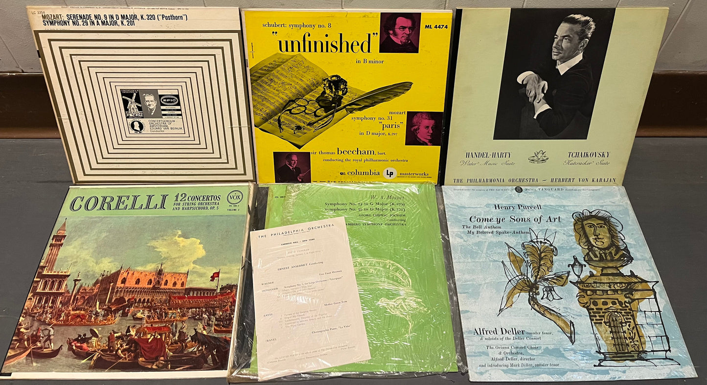 Va - 6 CLASSICAL VINYL RECORD LPS / ALL EX+ TO NM (LIKE NEW) | Near Mint (NM or M-) Near Mint (NM)-