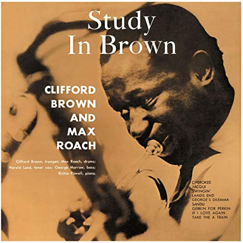 Clifford Brown & Max Roach - A Study In Brown (Verve Acoustic Sounds Series) (Vinyl) |-