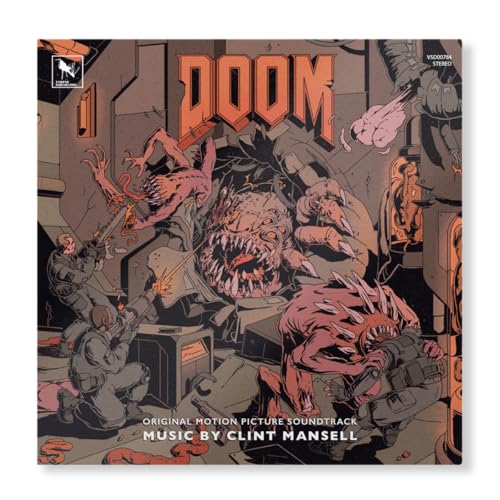 Clint Mansell - Doom (Original Motion Picture Soundtrack) (2x Vinyl Green/Orange Smoke) |-