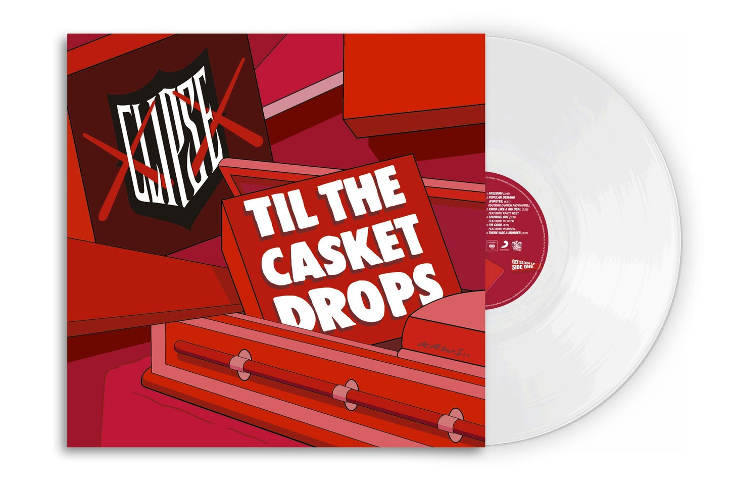 Clipse - Til The Casket Drops (WHITE VINYL) | Mint (M) Mint (M)-
