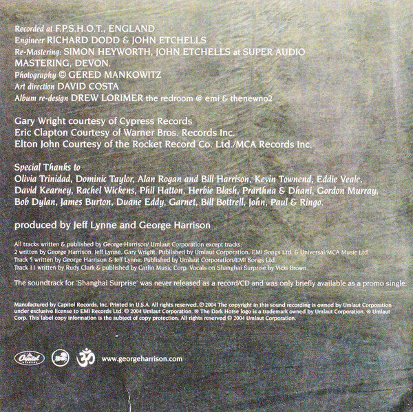 George Harrison - Cloud Nine (CD) | Near Mint (NM or M-)--