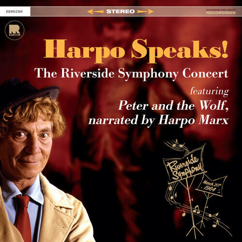 Harpo Marx - (PRESALE 6/5/26) Harpo Speaks!: The Riverside Symphony Concert Featuring Peter And The Wolf (CD) | Mint (M) Mint (M)-