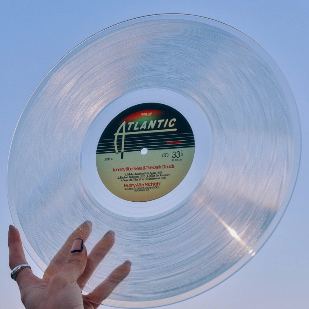 Johnny Blue Skies & The Dark Clouds - Mutiny After Midnight (IEX CLEAR VINYL LP) | NEW-