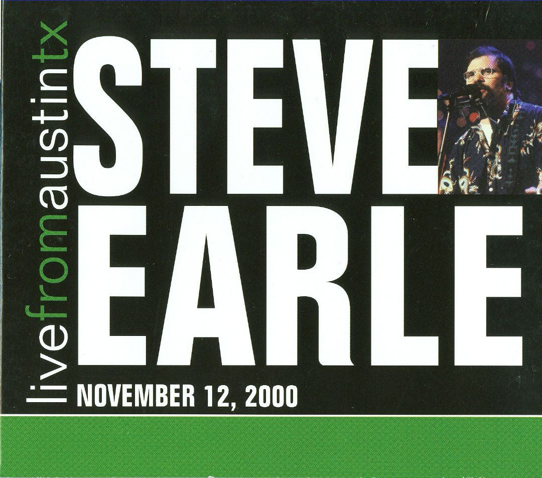 Earle, Steve - Live From Austin, TX '00 (CD) | Mint (M) Mint (M)-