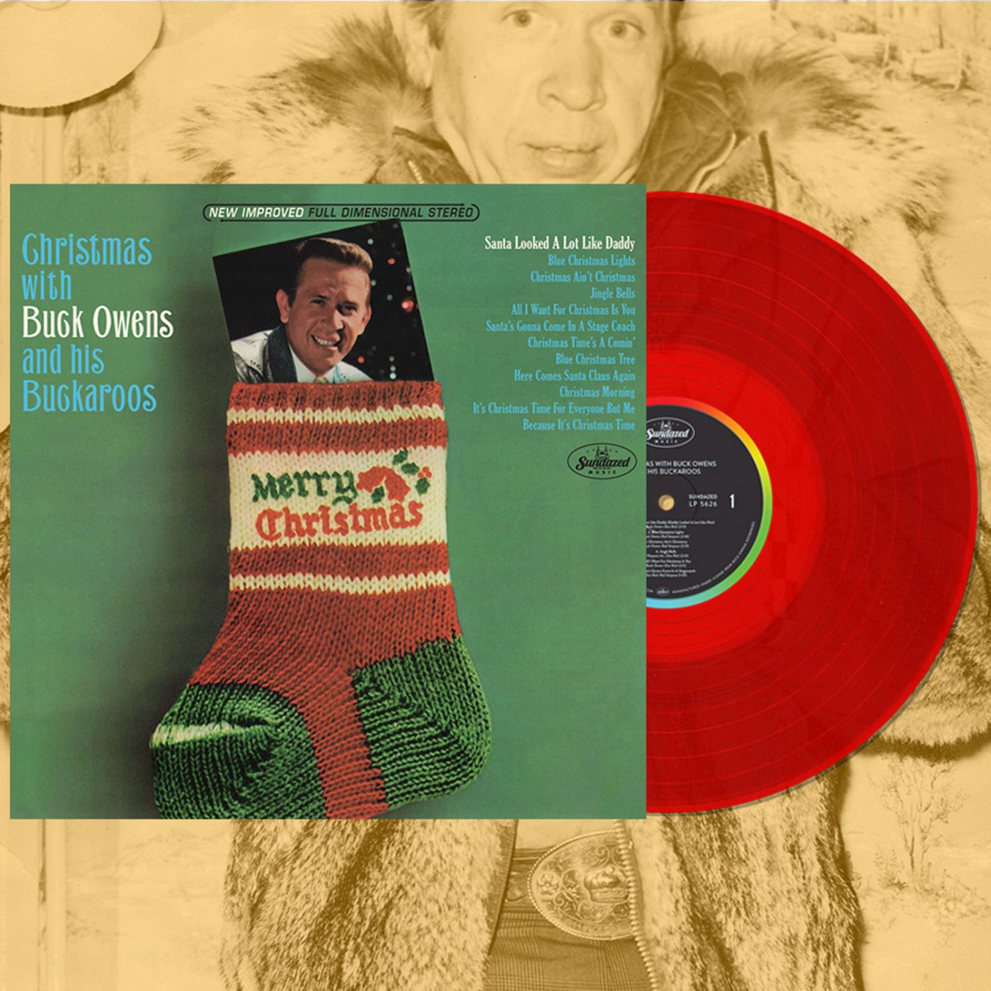 Owens, Buck and His Buckaroos - Christmas With Buck Owens And His Buckaroos (RED VINYL) |-
