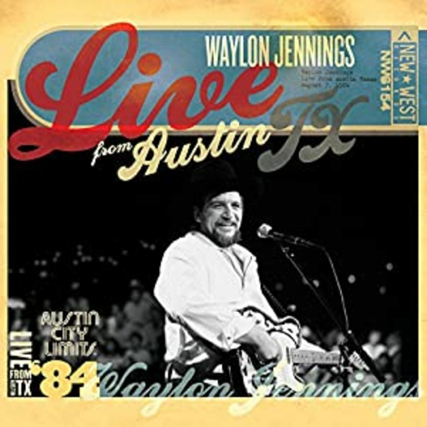 Jennings, Waylon - Live From Austin, TX '84 (CD + DVD) (CD) |-