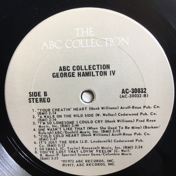 George Hamilton IV - The ABC Collection | Mint (M) Near Mint (NM)-