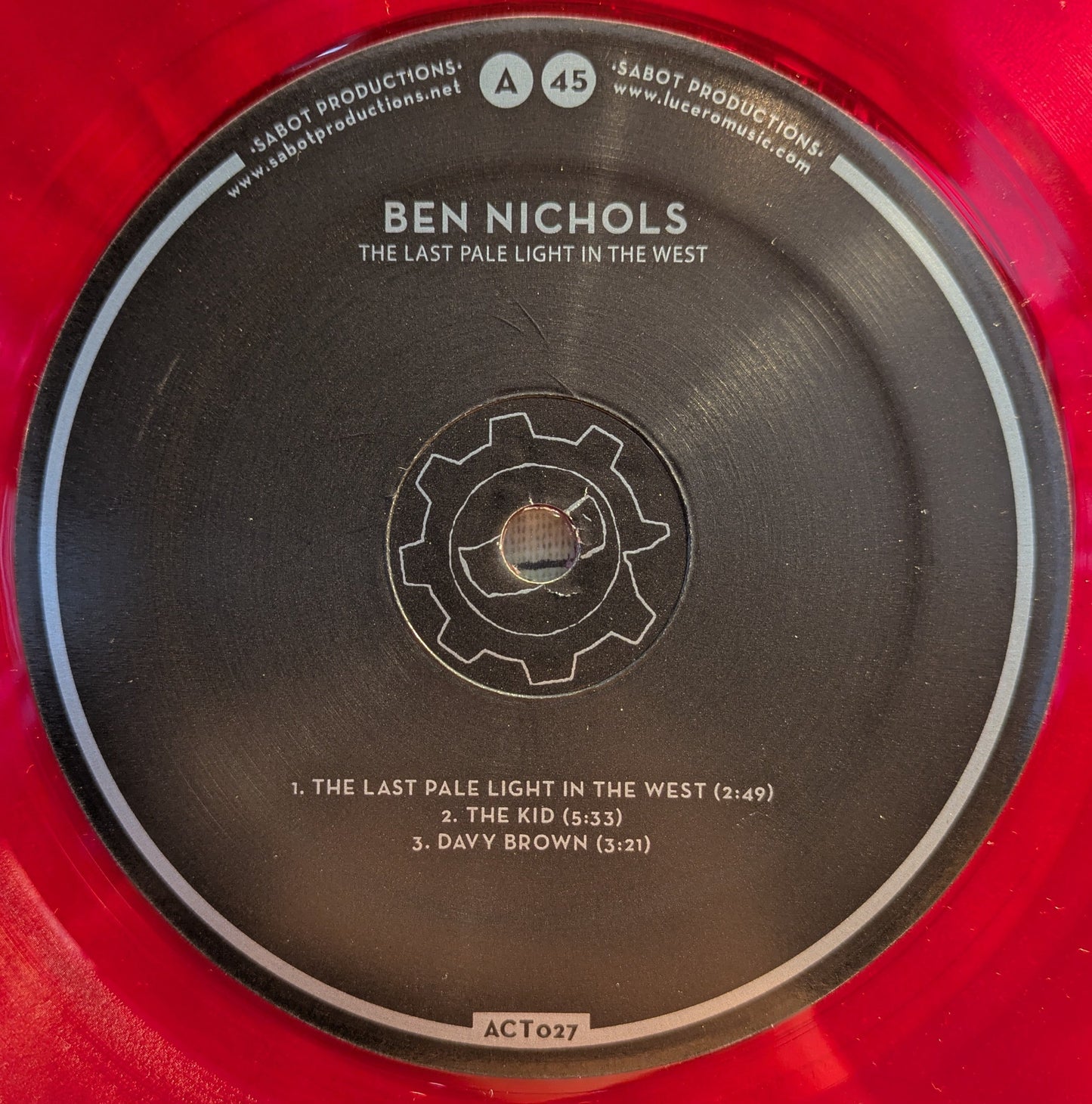 Ben Nichols - The Last Pale Light In The West (VINYL) | Near Mint (NM) Near Mint (NM)-