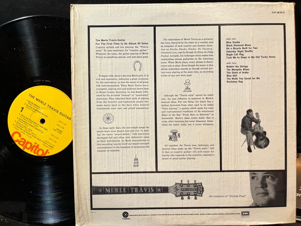 Merle Travis - The Merle Travis Guitar (VINYL) | Near Mint (NM) Near Mint (NM)-
