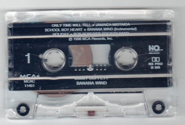 Jimmy Buffett - Banana Wind (CASSETTE) | Very Good Plus (VG+) Very Good Plus (VG+)-