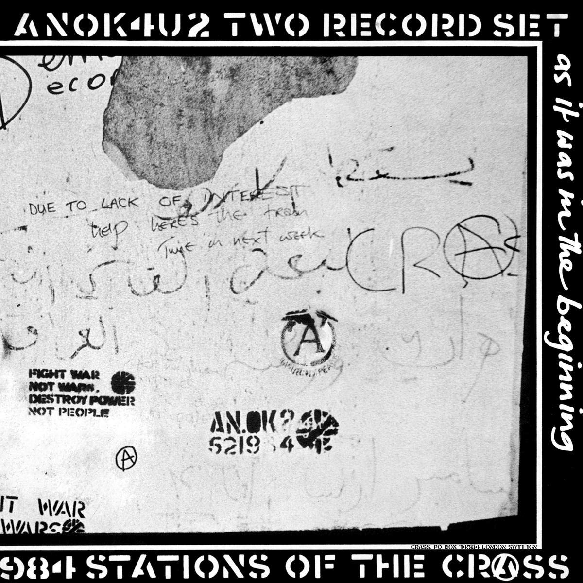 Crass - Stations Of The Crass (VINYL) | Mint (M) Mint (M)-
