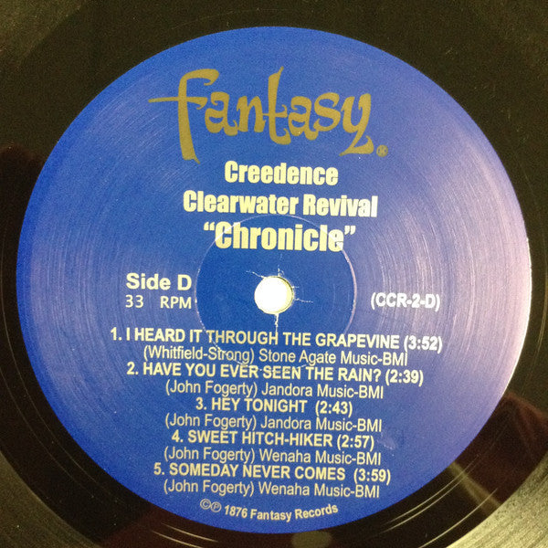 Creedence Clearwater Revival Featuring John Fogert - Chronicle - The 20 Greatest Hits (2xVINYL) | Mint (M) Mint (M)-