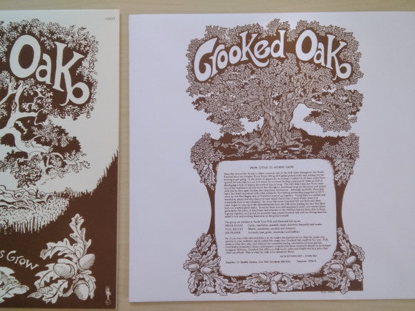 Crooked Oak - From Little Acorns Grow | Mint (M) Mint (M)-