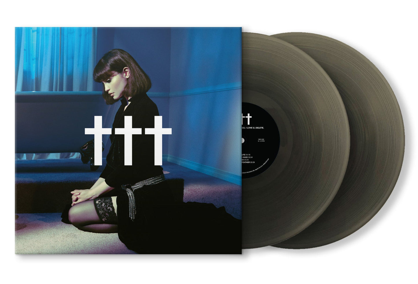††† (Crosses) - Goodnight, God Bless, I Love U, Delete. (2LP Black Ice Indie Excl) | Mint (M) Mint (M)-