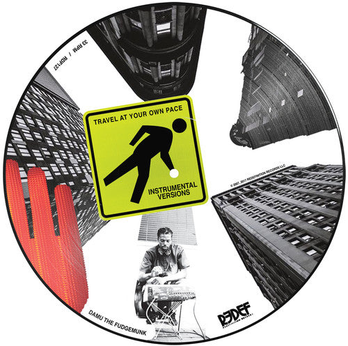 DAMU THE FUDGEMUNK / Y SOCIETY - Travel At Your Own Pace Instrumentals (Picture Disc VINLY LP Redefinition RDF127) | NEW-