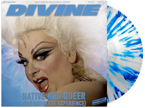 Divine - Native & Queer: The Complete Experience (MOV TRANSLUCENT BLUE SPLATTER VINYL) | Mint (M) Mint (M)-