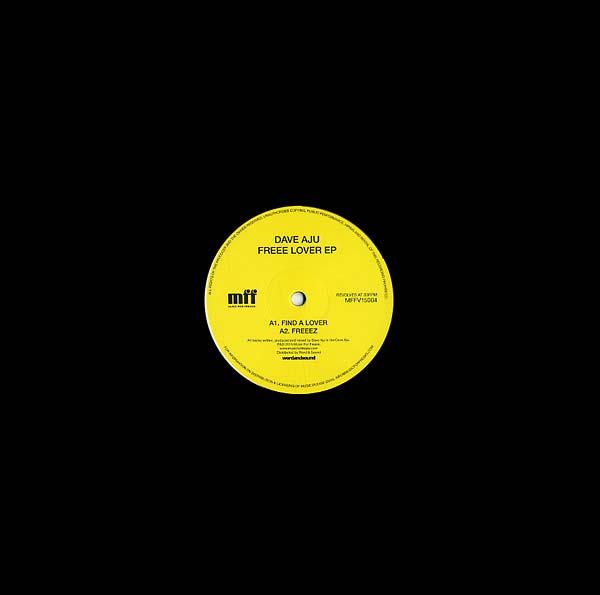 Dave Aju - Freee Lover EP (VINYL) |-