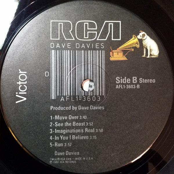 Dave Davies - AFL1-3603 | Near Mint (NM) Near Mint (NM)-