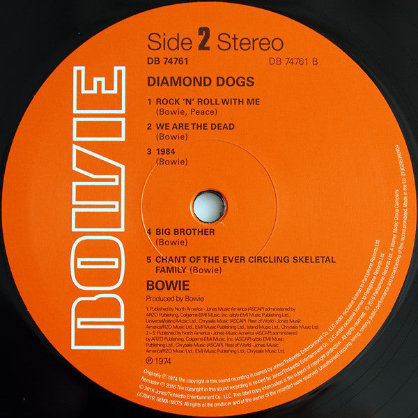 David Bowie - Diamond Dogs | Mint (M) Mint (M)-