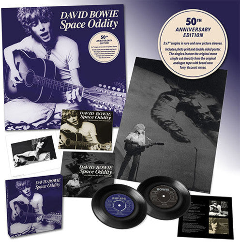 David Bowie - Space Oddity (50th Anniversary Edition) (7" Single Box Set) | Mint (M) Mint (M)-