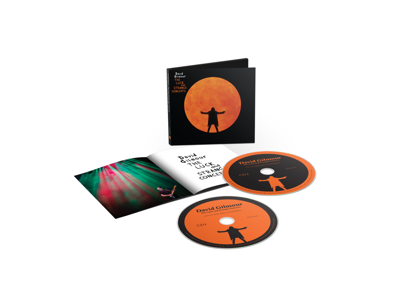 David Gilmour - The Luck And Strange Concerts (2CD Set + 24-Page Booklet) |-