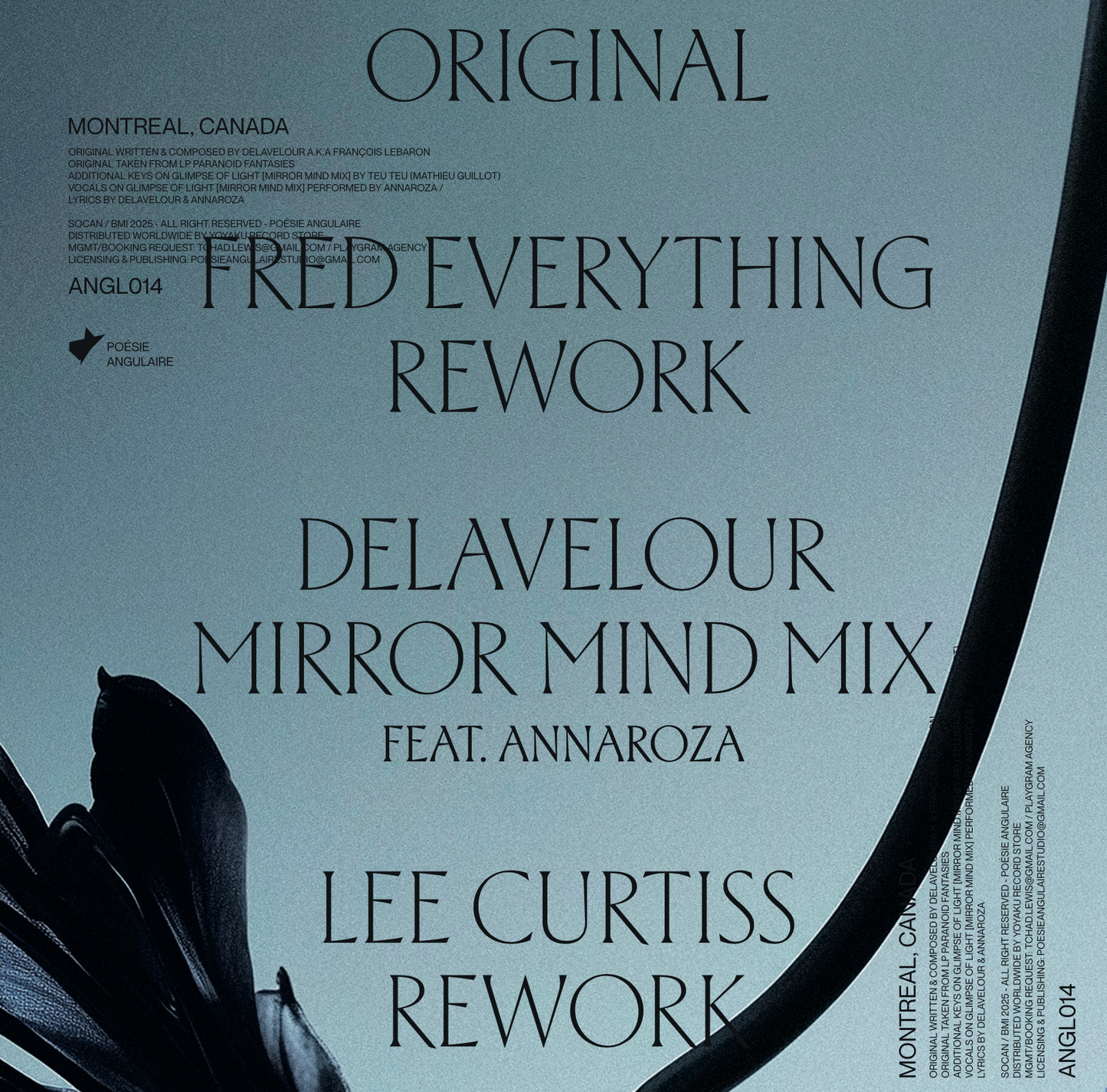 Delavelour - Glimpse Of Light (Fred Everything & Lee Curtiss Reworks) (YELLOW VINYL) | Mint (M) Mint (M)-