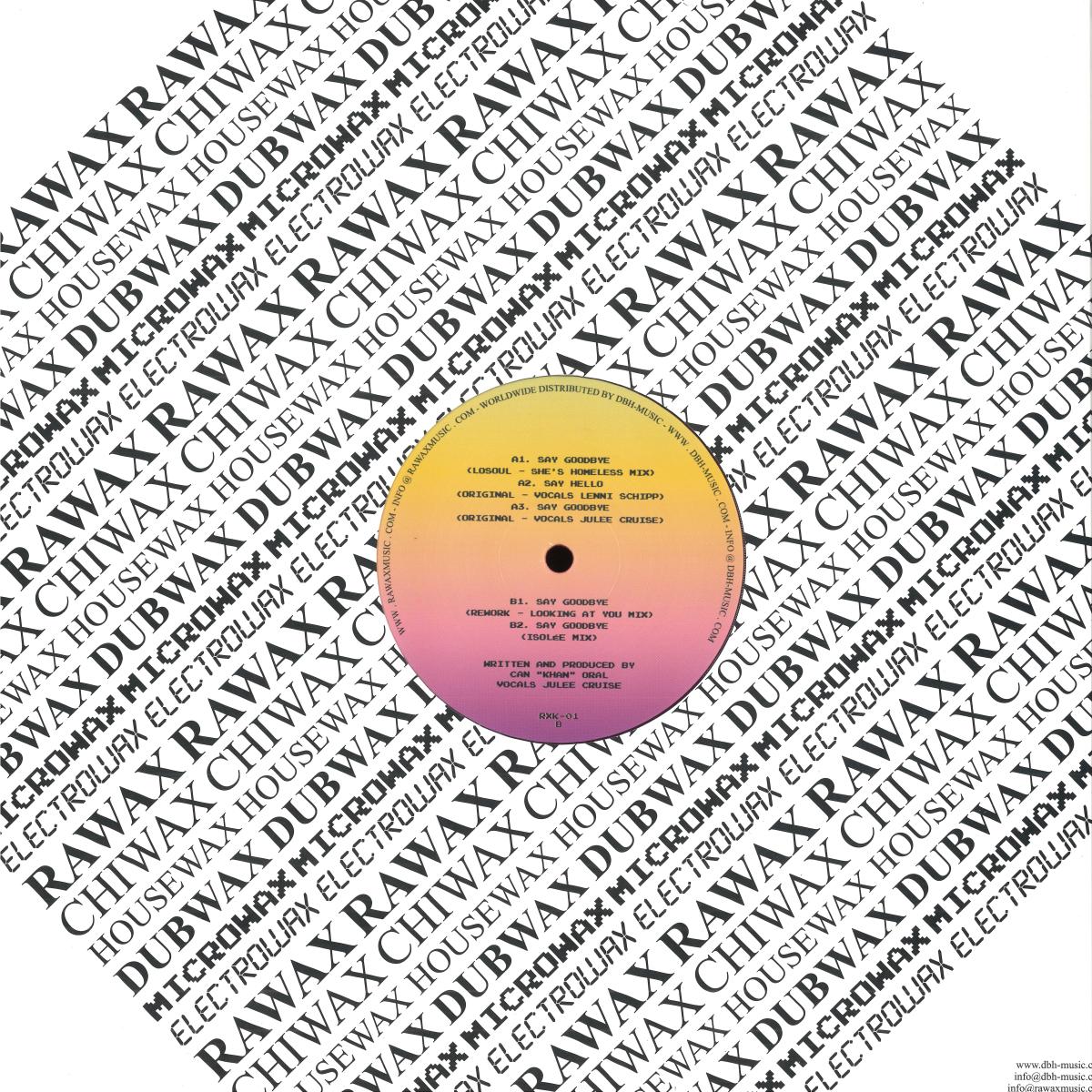 Khan feat. Julee Cruise - Say Goodbye (PURPLE VINYL 12" Rawax Records RXK-01P) | NEW Mint (M) Mint (M)-