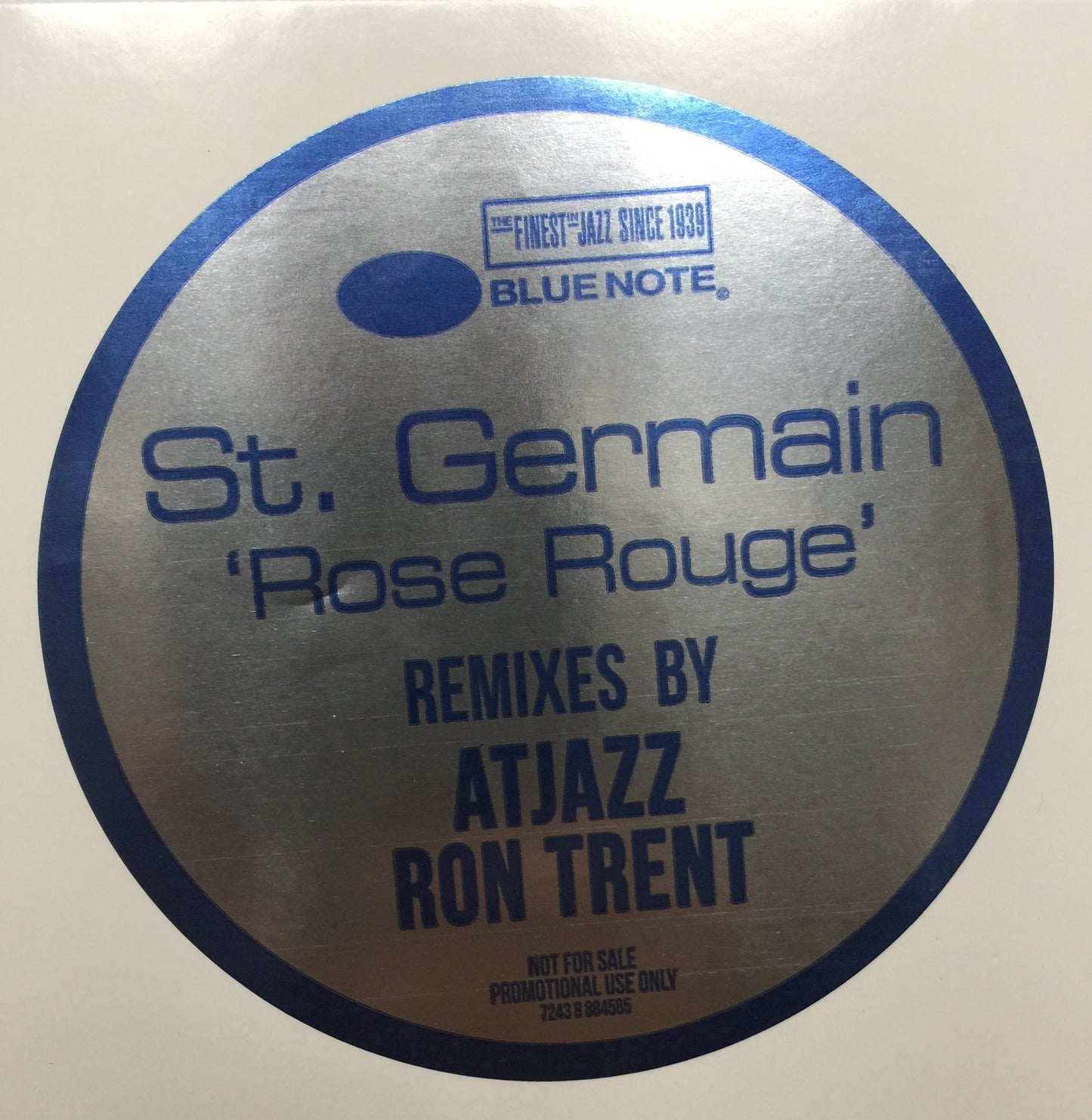 St Germain - Rose Rogue (Atjazz & Ron Trent Remixes)(VINYL 12") | NEW Mint (M) Mint (M)-