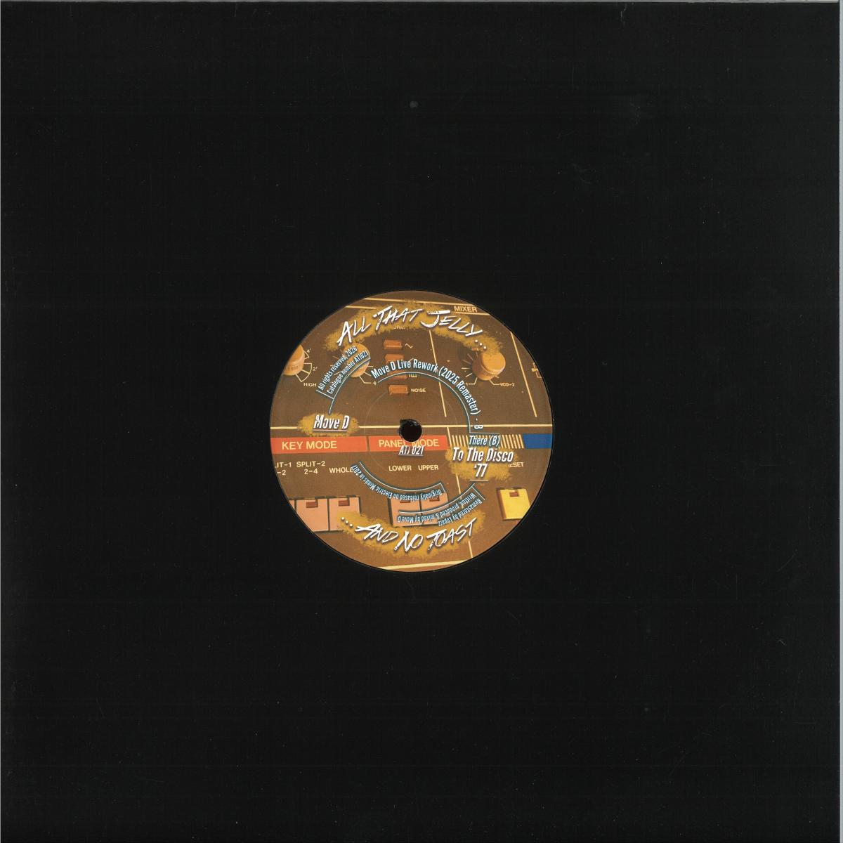 Move D - To The Disco '77 (VINYL 12" All That Jelly ATJ021) | NEW Mint (M) Mint (M)-