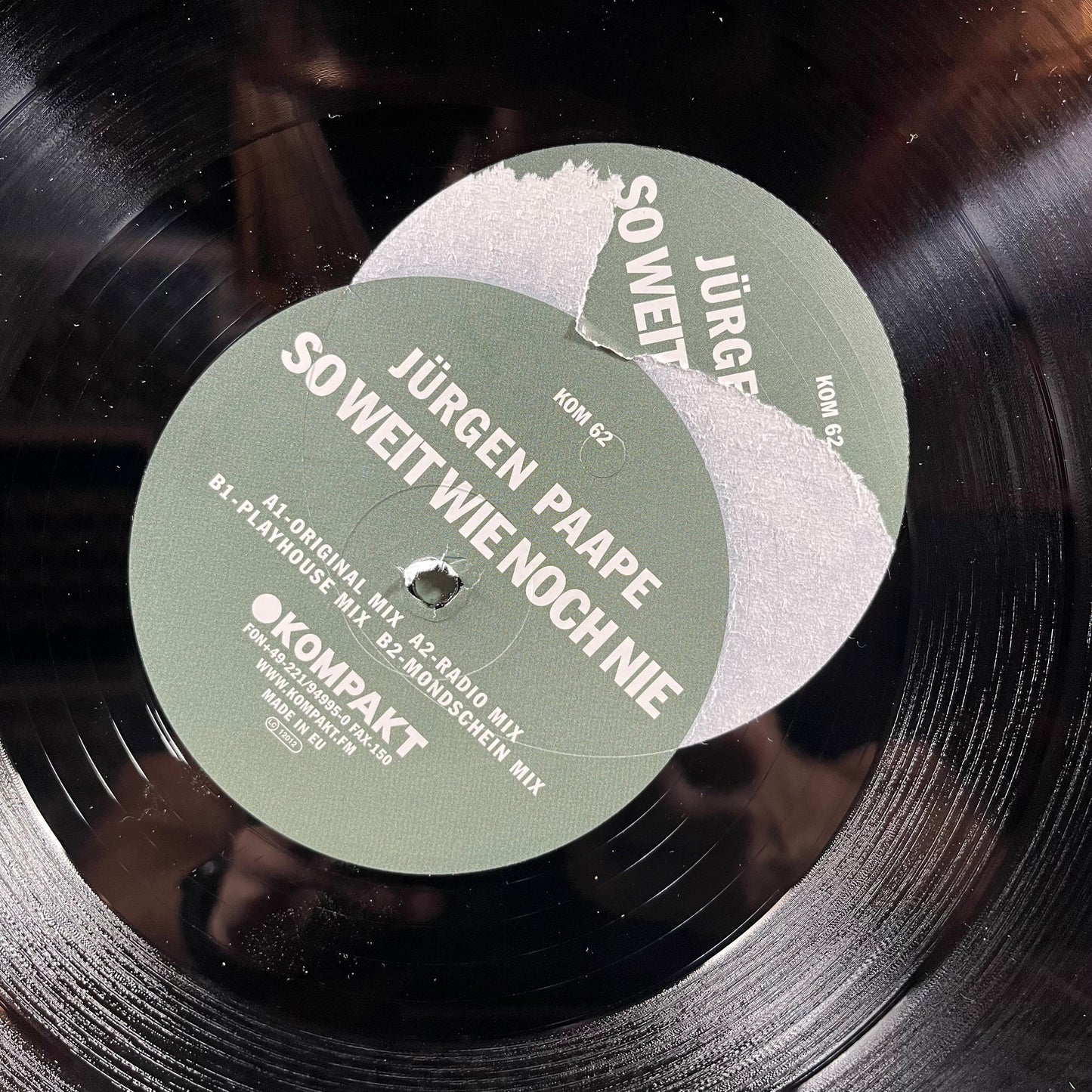 So Weit Wie Noch Nie (VINYL - DAMAGED SEE DESCRIPTION) | Mint (M) Mint (M)-