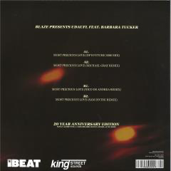 Blaze presents UDAUFL feat. Barbara Tucker - (PRE-ORDER) Most Precious Love (20th Anniversary Special Edition) (VINYL) | Mint (M) Mint (M)-