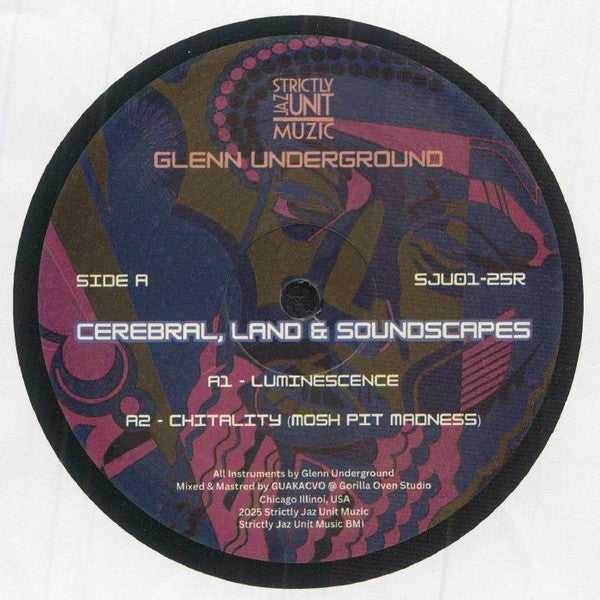 Glenn Underground - Cerebral, Land & Soundscapes (VINYL) | Mint (M) Mint (M)-