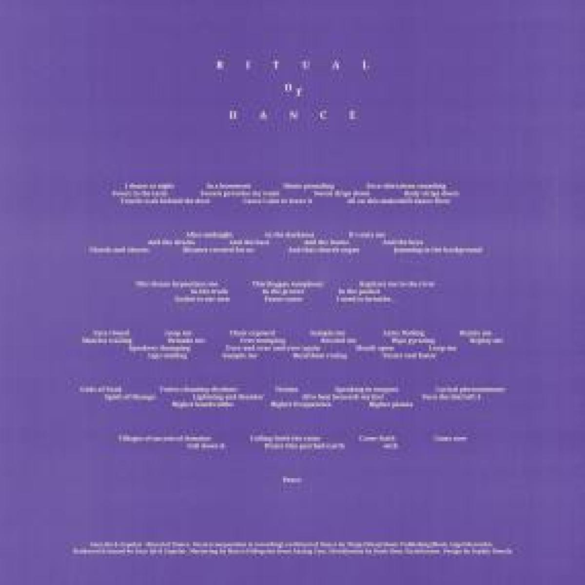 SUZE IJÓ & ZOPELAR - (PRESALE 08/14/26) RITUAL OF DANCE (VINYL 12" RITUAL OF DANCE ROD001) | NEW Mint (M) Mint (M)-