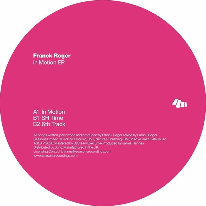 Franck Roger - (PRESALE 8/10/26) In Motion EP (VINYL) | Mint (M) Mint (M)-