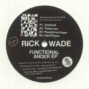 Rick Wade - Functional Anger EP (VINYL) |-
