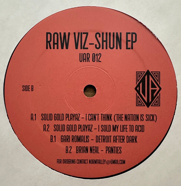 Various - Raw Viz-Shun EP (12") |-