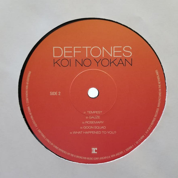 Deftones - Koi No Yokan | Mint (M) Mint (M)-