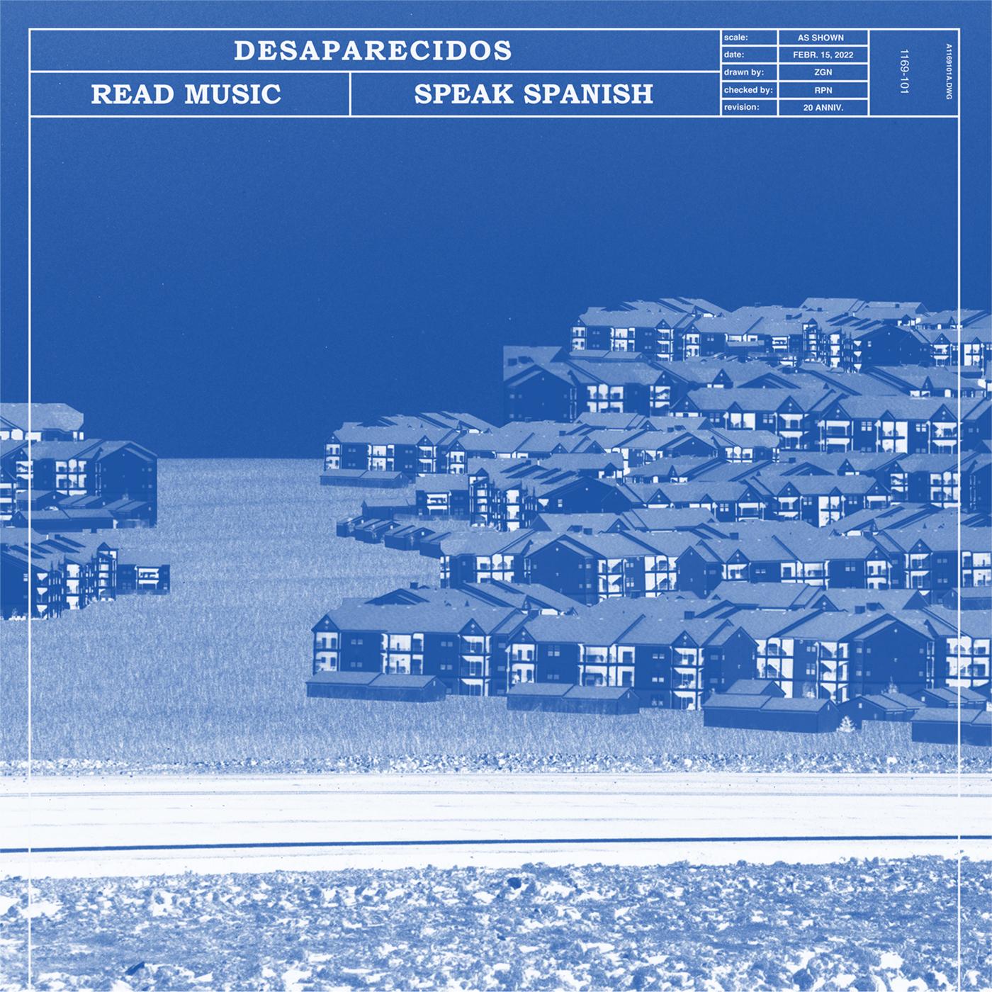 Desaparecidos - Read Music/Speak Spanish (Light Blue, Cream, And Orange Tri-Color VINYL) | Mint (M) Mint (M)-