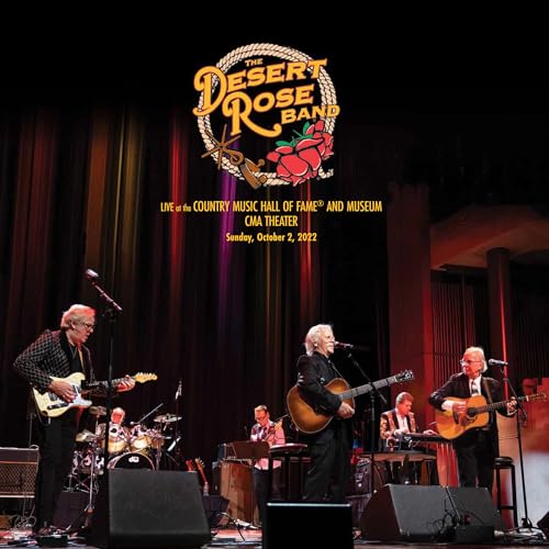 Desert Rose Band - Live At The Country Music Hall Of Fame 10-2-22 (Ruby Red Vinyl) 2Lp |-