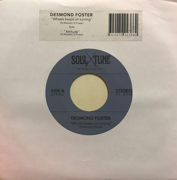 Desmond Foster - Wheels Keeps On Turning | Mint (M) Generic-