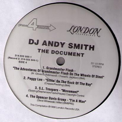 DJ Andy Smith - The Document (VINYL) *RECORD 2 ONLY* | Good Plus (G+) Generic-