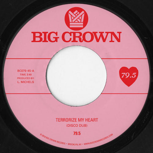 Terrorize My Heart (Disco Dub) | Mint (M) Generic-
