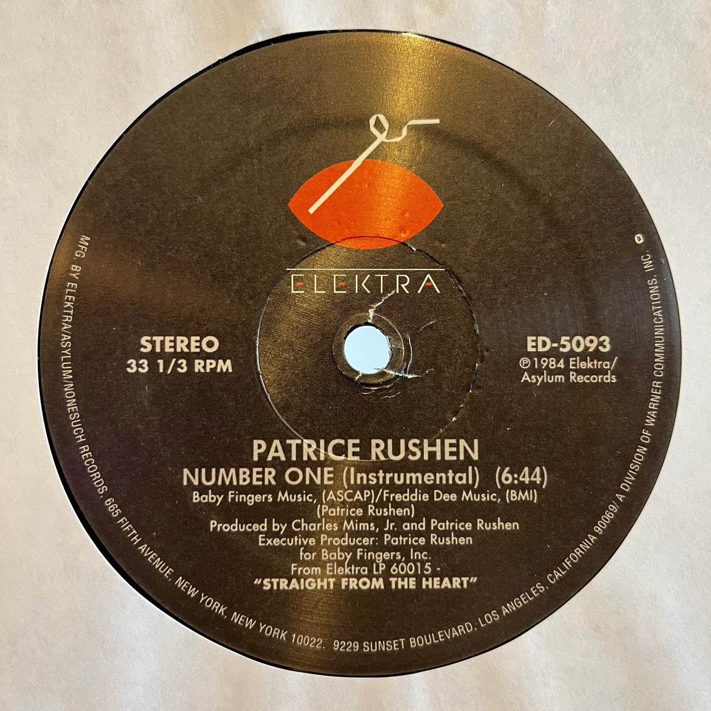 Patrice Rushen - Number One (VINYL) | Mint (M) Generic-