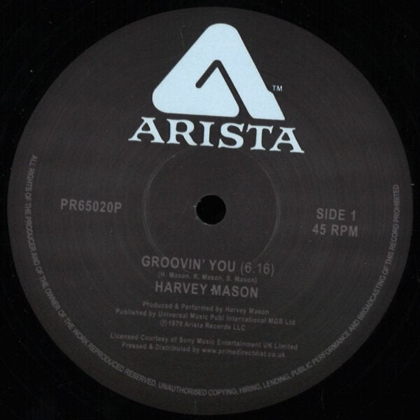 Harvey Mason - Groovin’ You / Modaji / Till You Take My Love (VINYL) | Mint (M) Mint (M)-